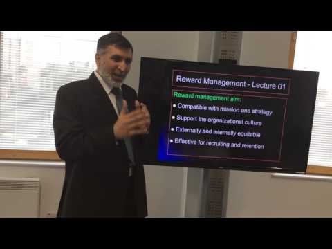 Reward Management Lecture 01 29-Feb-2016